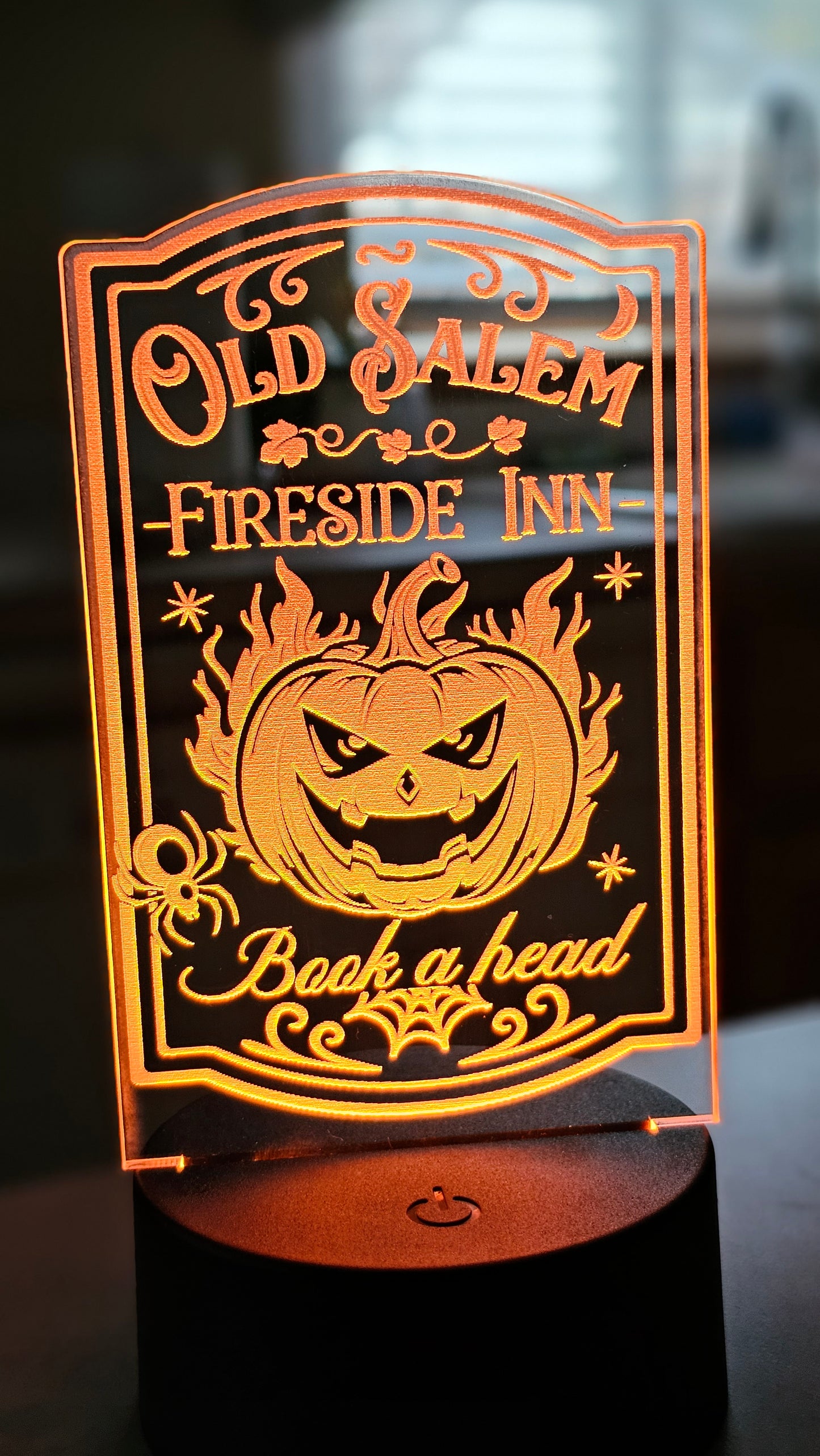 Spooky Halloween LED Sign