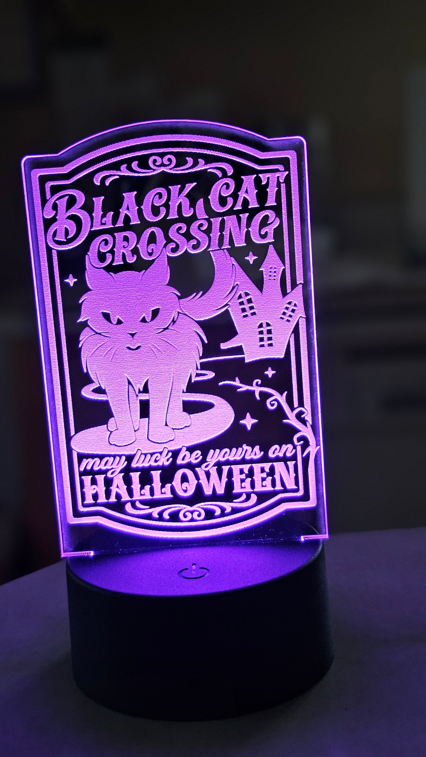 Spooky Halloween LED Sign