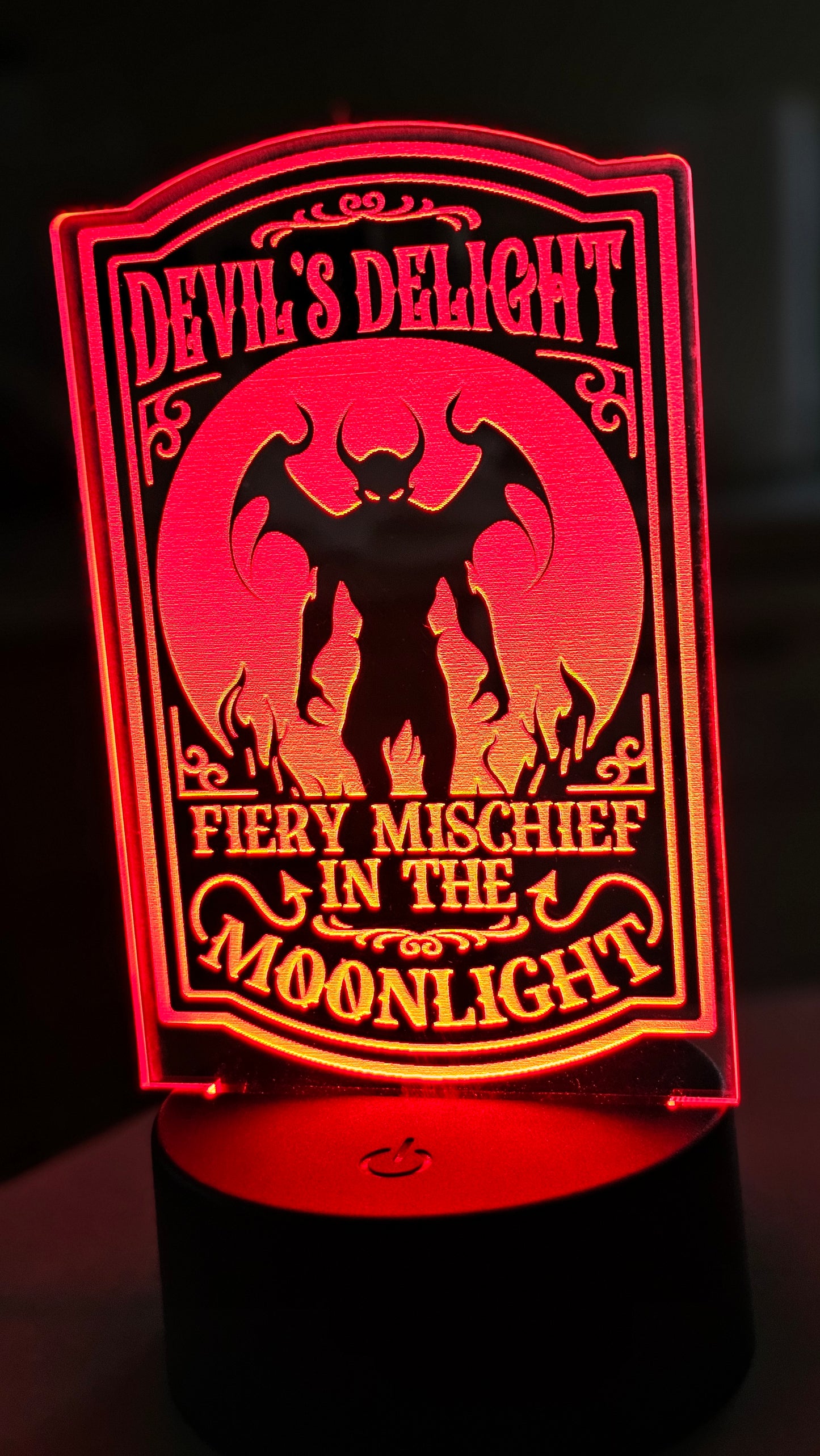 Spooky Halloween LED Sign