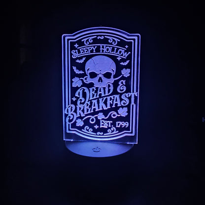 Spooky Halloween LED Sign