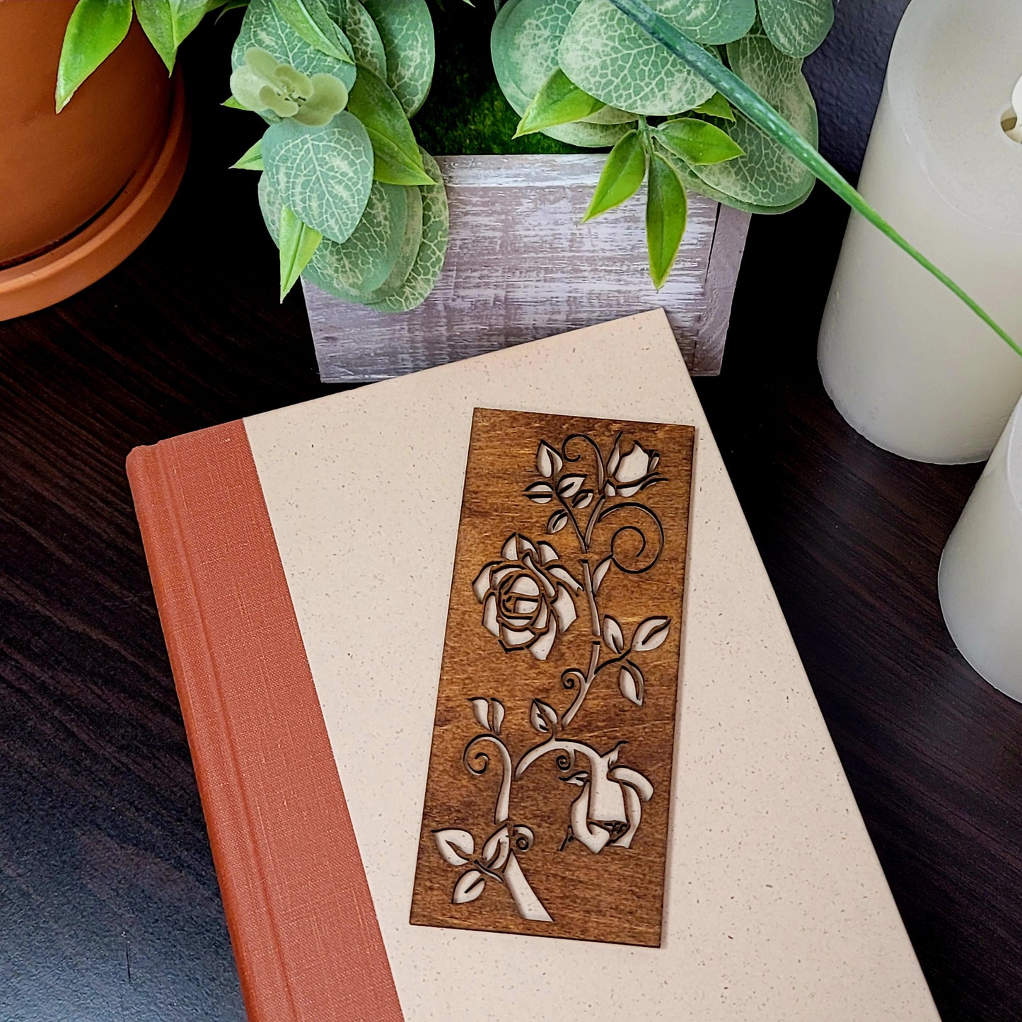 Rose Vine Bookmark