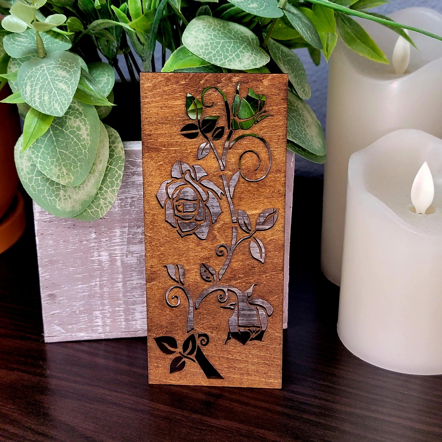 Rose Vine Bookmark