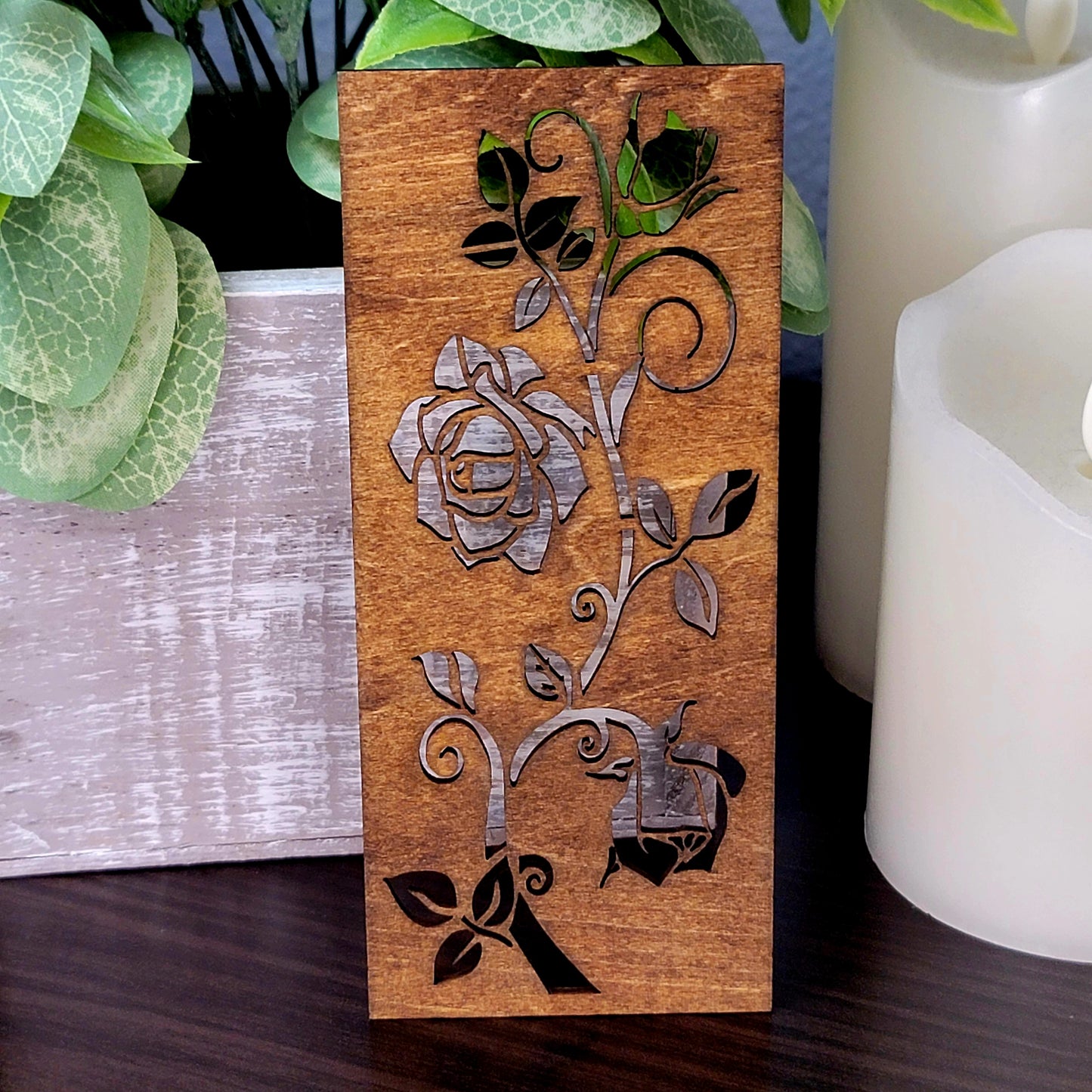 Rose Vine Bookmark